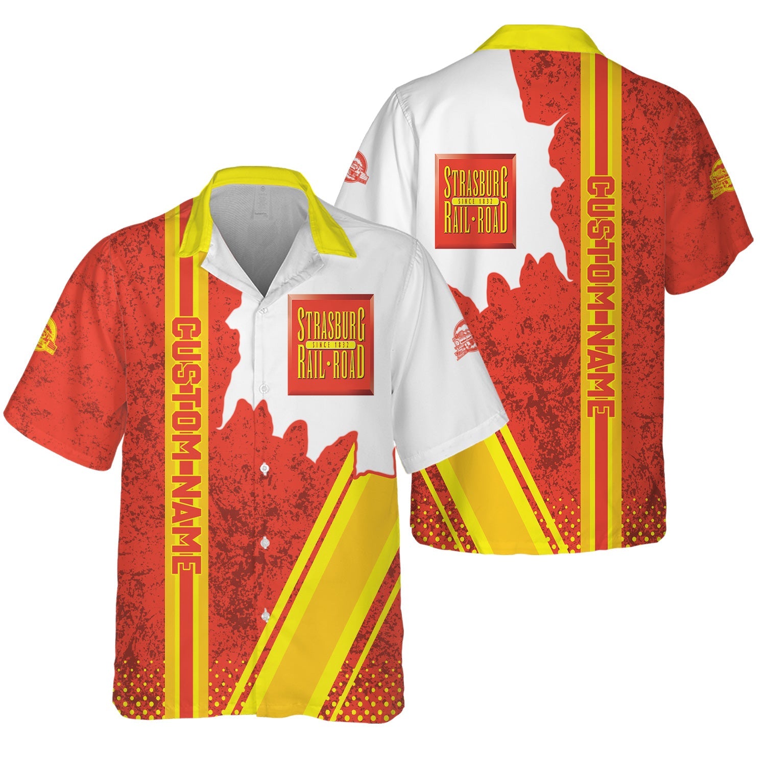 Railspirit Personalized Strasburg Railroad Hawaiian Shirt All Over Printed Unisex Shirt