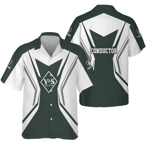 Railspirit Personalized Youngstown & Southern Railroad Hawaiian Shirt Unique Style with Custom Job Train Shirt