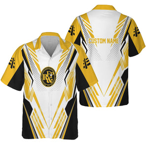 Railspirit Personalized Richmond, Fredericksburg And Potomac Railroad Hawaiian Shirt Railroad Tribute Design Train Shirt for Train Lovers