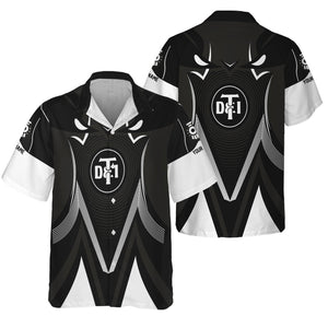 Railspirit Personalized Detroit Toledo And Ironton Railroad Hawaiian Shirt Vibrant Graphic Pattern Shirt For Train Enthusiasts