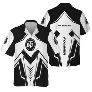 Railspirit Personalized Detroit Toledo And Ironton Railroad Hawaiian Shirt Railway Trainspotter Style Shirt Gift Idea For Foamers