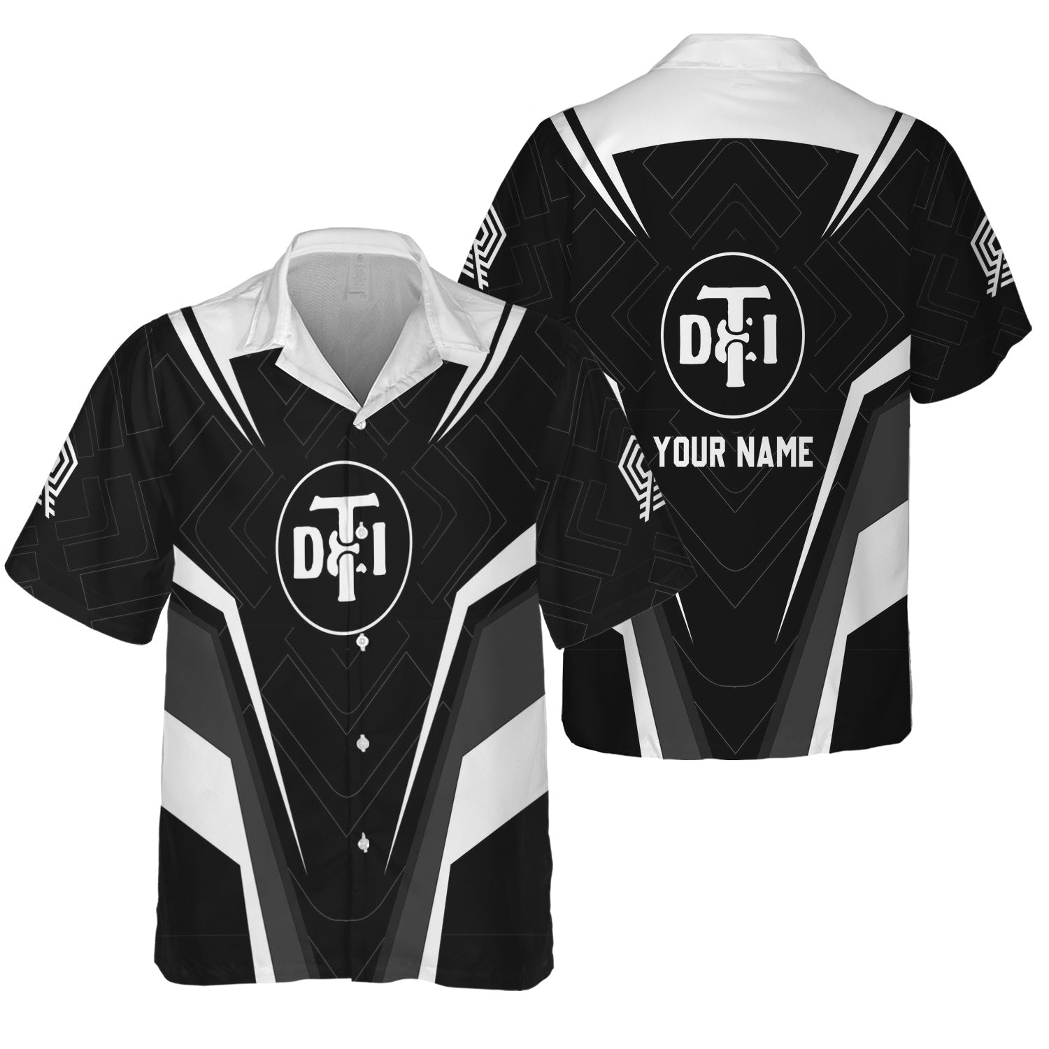 Railspirit Personalized Detroit Toledo And Ironton Railroad Hawaiian Shirt Railway Inspired Apparel Train Shirt For Train Lovers