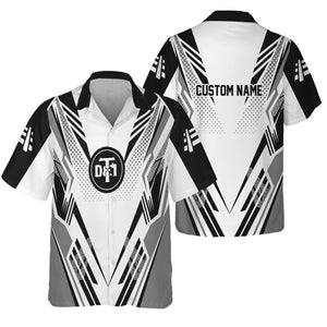 Railspirit Personalized Detroit Toledo And Ironton Railroad Hawaiian Shirt Railroad Tribute Design Train Shirt for Train Lovers