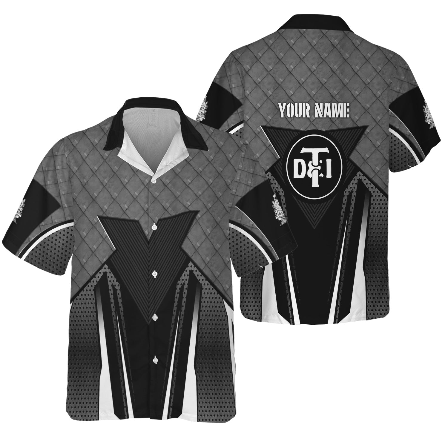 Railspirit Personalized Detroit Toledo And Ironton Railroad Hawaiian Shirt Rugged Steel Vibes Train Shirt All Over Print