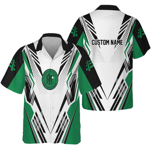 Railspirit Personalized Pittsburgh And Lake Erie Railroad Hawaiian Shirt Railroad Tribute Design Train Shirt for Train Lovers