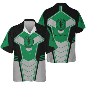 Railspirit Personalized Pittsburgh And Lake Erie Railroad Hawaiian Shirt Engine-Inspired Style Train Shirt for Railroad Fanatic