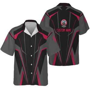 Railspirit Personalized Durango And Silverton Narrow Gauge Railroad Hawaiian Shirt Lightning-Edge Design Train Shirt For Railroad Lovers