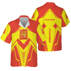 Railspirit Personalized Strasburg Railroad Hawaiian Shirt Railway Trainspotter Style Shirt Gift Idea For Foamers