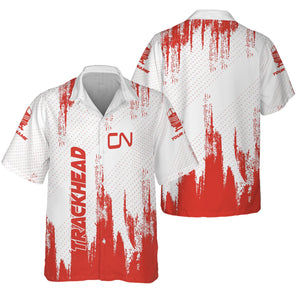 Railspirit Personalized Canadian National Railroad Hawaiian Shirt Paint Impact Design Train Shirt for Trackhead