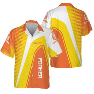 Railspirit Personalized Wheeling And Lake Erie Railroad Hawaiian Shirt Vibrant Striking Style Shirt For Rail Enthusiasts