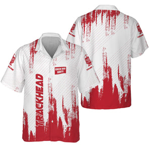 Railspirit Personalized Green Bay & Western Railroad Hawaiian Shirt Paint Impact Design Train Shirt for Trackhead