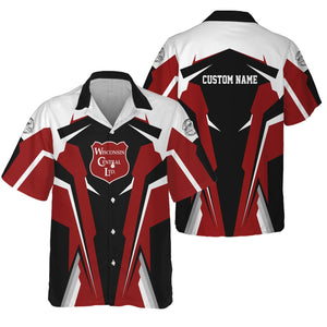 Railspirit Personalized Wisconsin Central Ltd Railroad Hawaiian Shirt Strong Line Style Train Unisex Shirt All Over Print