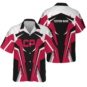 Railspirit Personalized Canadian Pacific Railroad Hawaiian Shirt Strong Line Style Train Unisex Shirt All Over Print