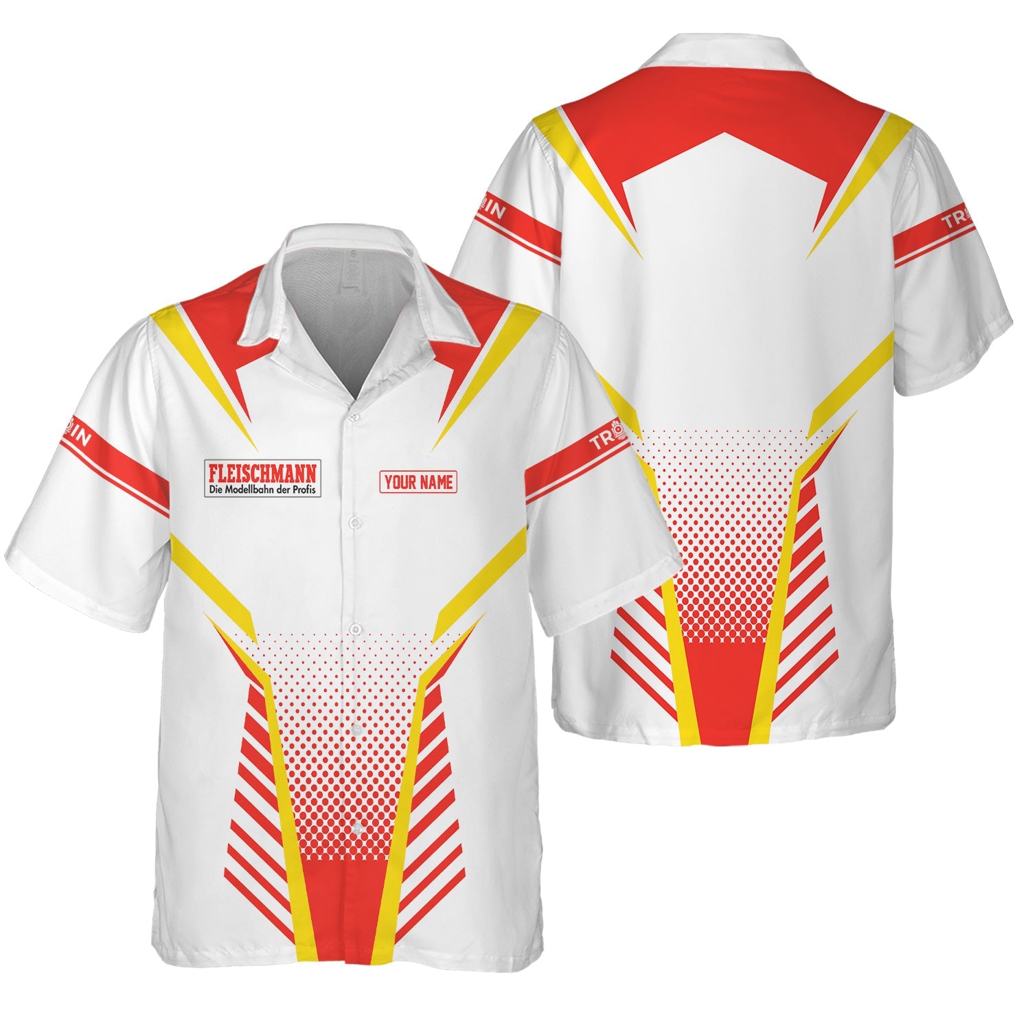 Railspirit Personalized Fleischmann And Western Railroad Hawaiian Shirt Unisex Train Shirt All Over Print