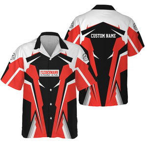 Railspirit Personalized Fleischmann And Western Railroad Hawaiian Shirt Strong Line Style Train Unisex Shirt All Over Print