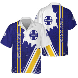 Railspirit Personalized Santa Fe Railway Hawaiian Shirt Atchison, Topeka and Santa Fe Railway All Over Printed Unisex Shirt