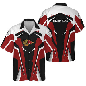 Railspirit Personalized Western Maryland Railway Hawaiian Shirt Strong Line Style Train Unisex Shirt All Over Print