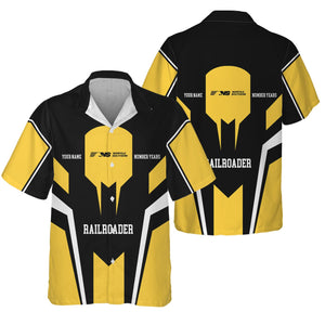 Railspirit Personalized Norfolk Southern Railway Hawaiian Shirt Custom Year Railroader Shirt Gift Idea For Train Lover