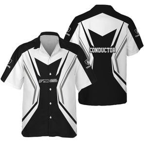 Railspirit Personalized Norfolk Southern Railway Hawaiian Shirt Unique Style with Custom Job Train Shirt