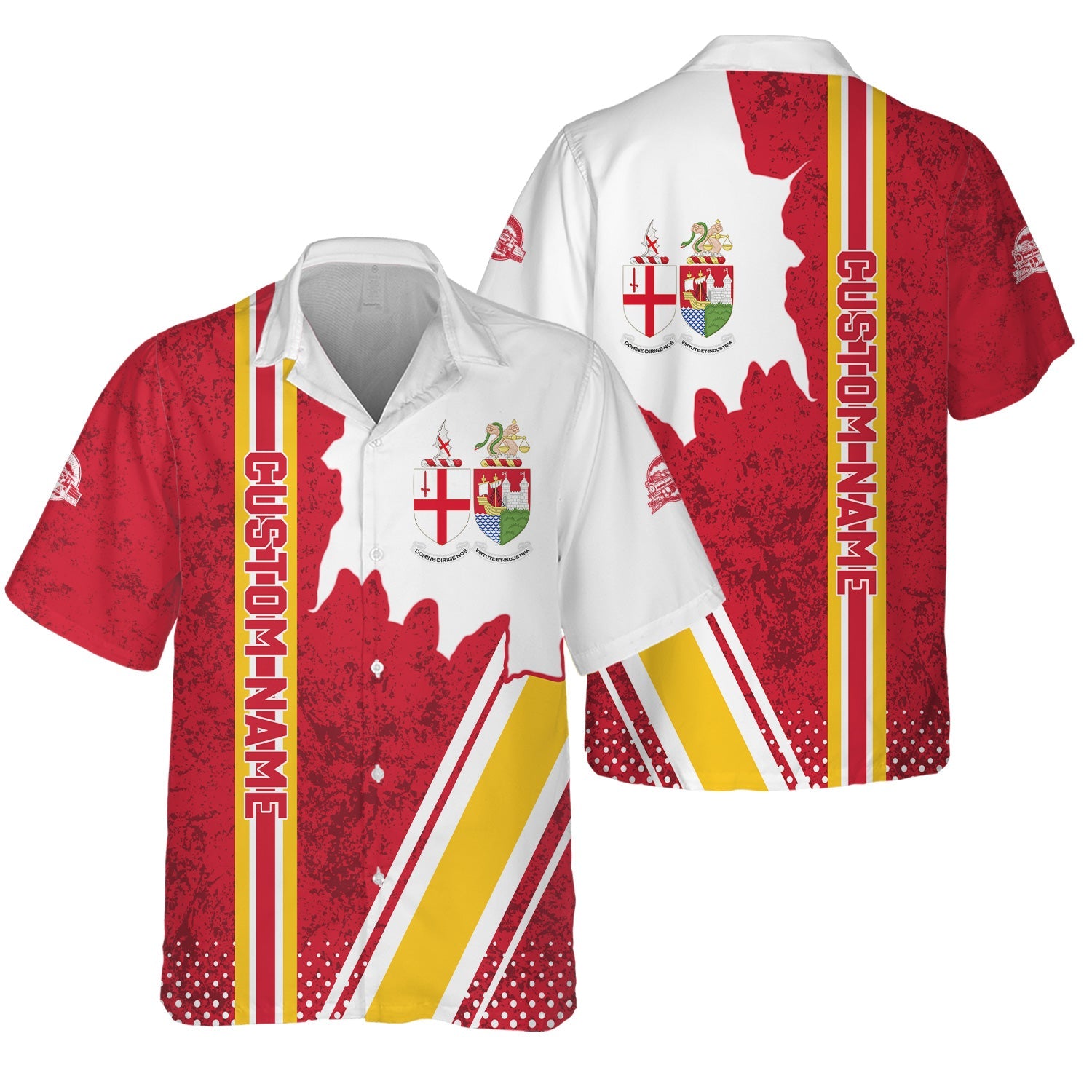 Railspirit Personalized Great Western Railway Hawaiian Shirt All Over Printed Unisex Shirt