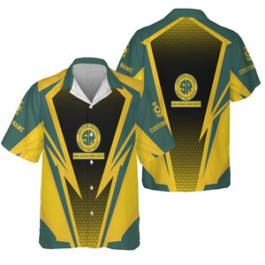 Railspirit Personalized Southern Railway U.S Hawaiian Shirt Lightning Graphic Style SOU Shirt Gift Idea For Train Lover