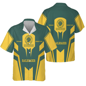 Railspirit Personalized Southern Railway U.S Hawaiian Shirt Custom Year Railroader SOU Shirt Gift Idea For Train Lover