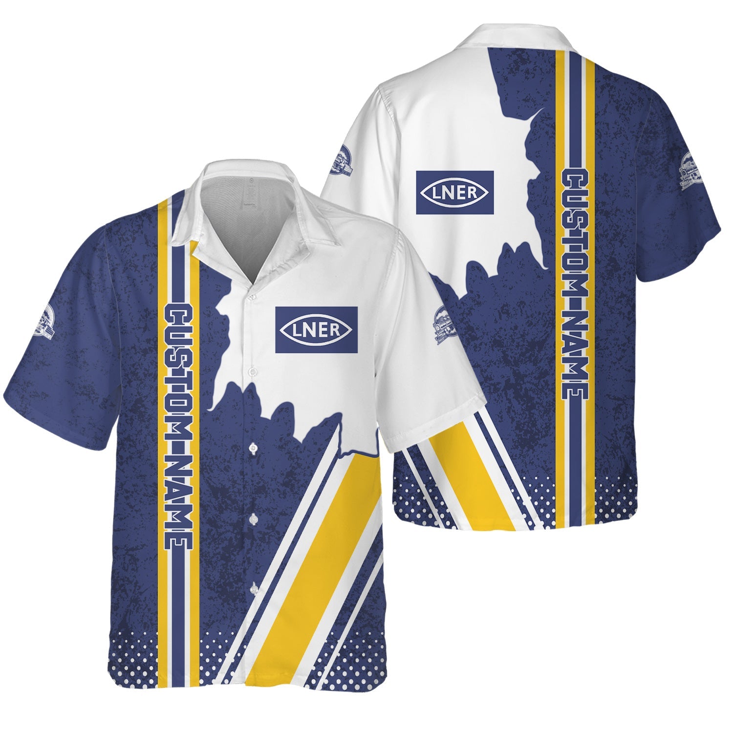 Railspirit Personalized London and North Eastern Railway Hawaiian Shirt All Over Printed Unisex Shirt