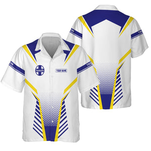 Railspirit Personalized Santa Fe Railway Hawaiian Shirt Unisex Atchison, Topeka and Santa Fe Railway Train Shirt All Over Print