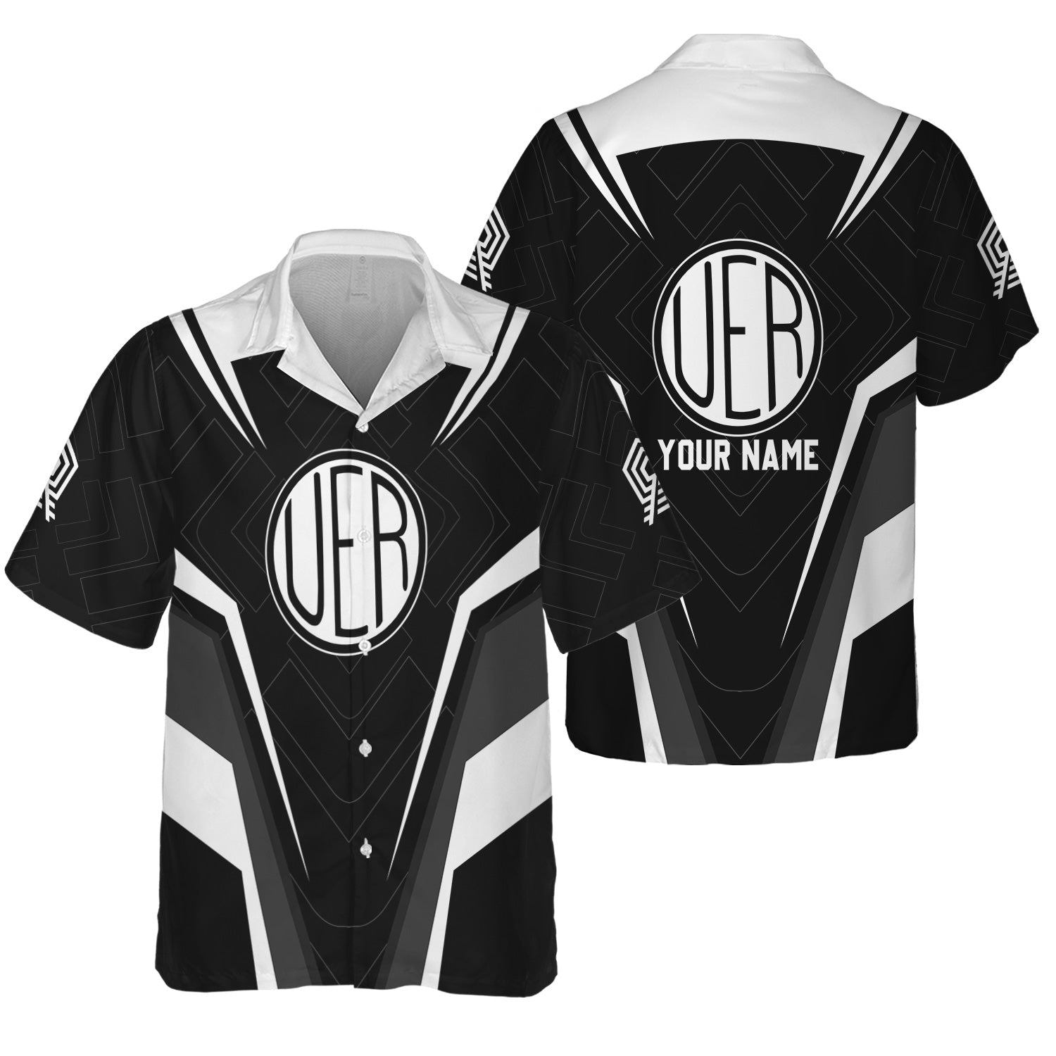 Railspirit Personalized Union Electric Railway Hawaiian Shirt Railway Inspired Apparel Train Shirt For Train Lovers