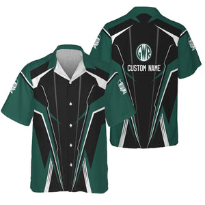 Railspirit Personalized Great Western Railway Hawaiian Shirt Lightning-Edge Design Train Shirt For Railroad Lovers