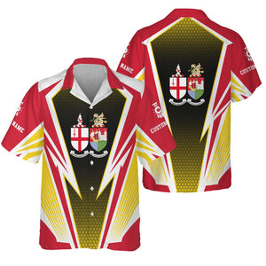 Railspirit Personalized Great Western Railway Hawaiian Shirt Lightning Graphic Style Shirt Gift Idea For Train Lover