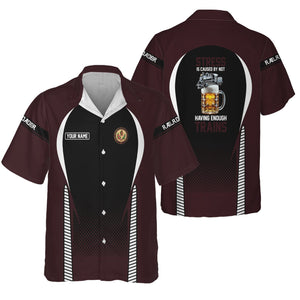 Railspirit  Personalized  London, Midland and Scottish Railway Hawaiian Shirt  Stress Is Caused By Not Having Enough Trains  Shirt All Over Print