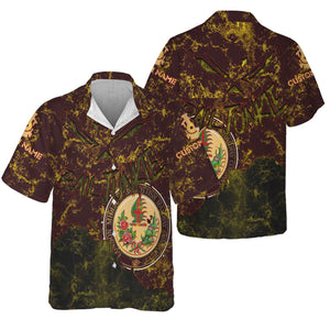 Railspirit Personalized London, Midland and Scottish Railway Hawaiian Shirt Torn Graphic Style Train Shirt For Rail Junkie