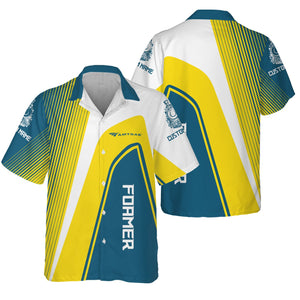 Railspirit Personalized Avanti West Coast Hawaiian Shirt Vibrant Striking Style Shirt For Rail Enthusiasts