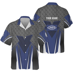 Railspirit Personalized London and North Eastern Railway Hawaiian Shirt Rugged Steel Vibes Train Shirt All Over Print