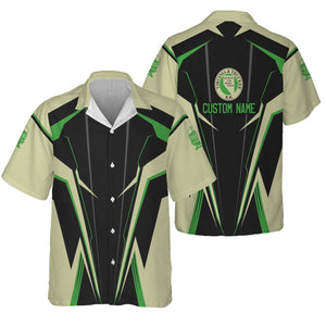 Railspirit Personalized Virginia & Truckee Railroad Hawaiian Shirt Lightning-Edge Design Train Shirt For Railroad Lovers