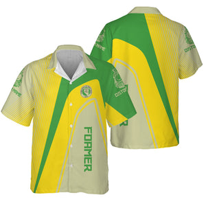 Railspirit Personalized Virginia & Truckee Railroad Hawaiian Shirt Vibrant Striking Style Shirt For Rail Enthusiasts