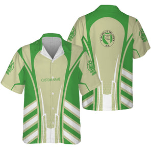 Railspirit Personalized Virginia & Truckee Railroad Hawaiian Shirt Striped Railroad Style Train Shirt All Over Print