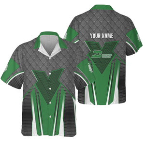 Railspirit Personalized Burlington Northern Railroad Hawaiian Shirt Rugged Steel Vibes Train Shirt All Over Print