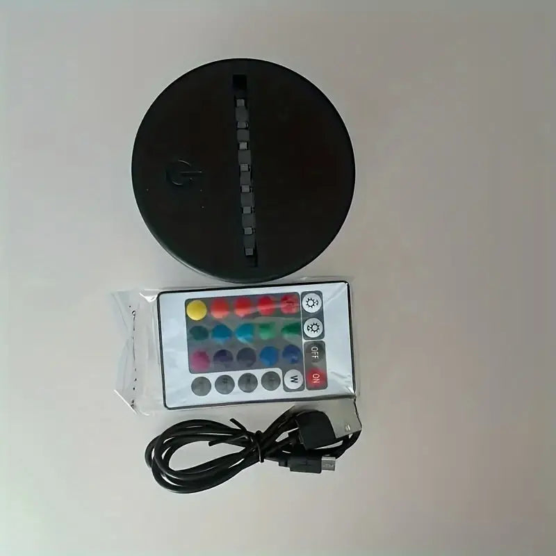 Railspirit Versatile 3D Train Night Light with Remote Control Perfect for Room Decor & Gifts For Train Lovers