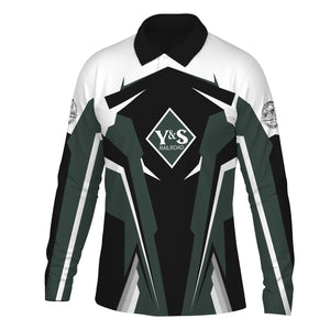 Railspirit Personalized Youngstown & Southern Railroad Long Sleeve Polo Shirt Strong Line Train Long Sleeve Polo Shirt Gift Idea For Train Lover