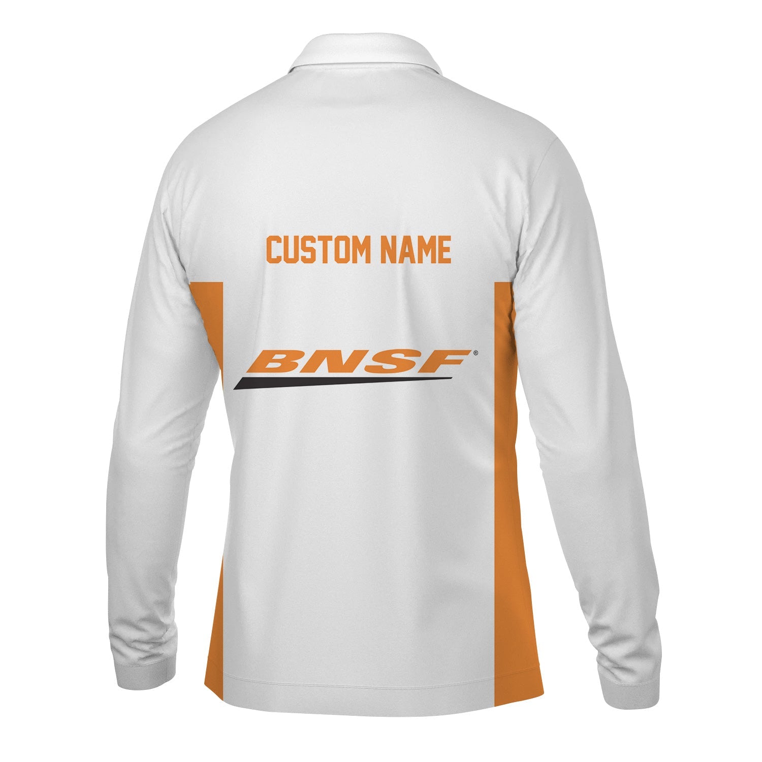 Railspirit Custom Name BNSF Railway Long Sleeve Polo Shirt Yes I Need All Those Train Printed Shirt