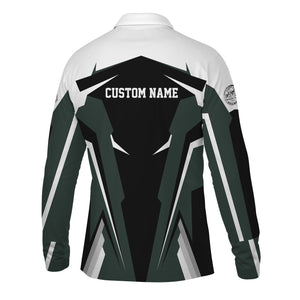 Railspirit Personalized Youngstown & Southern Railroad Long Sleeve Polo Shirt Strong Line Train Long Sleeve Polo Shirt Gift Idea For Train Lover