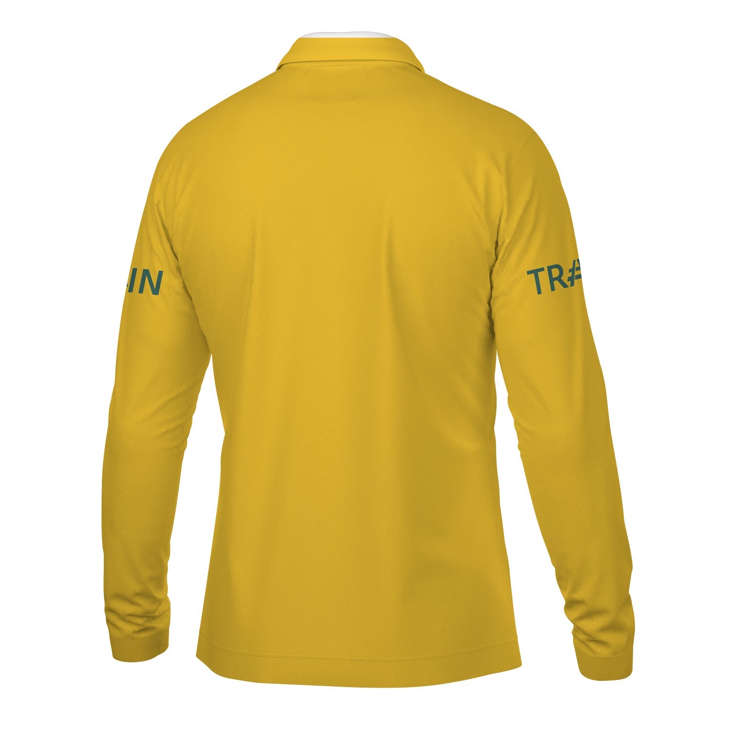 Railspirit Custom Name Southern Railway U.S Long Sleeve Polo Shirt Railroad Crossing Sign SOU Printed Shirt