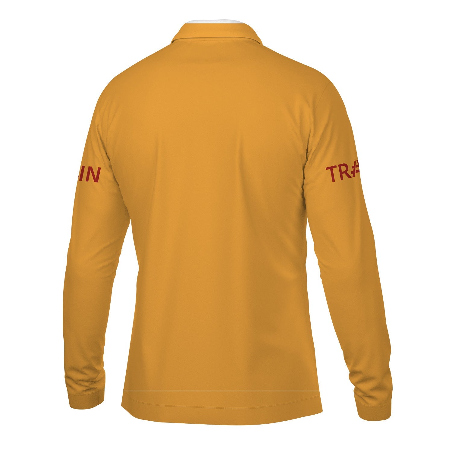 Railspirit Custom Name Chicago South Shore and South Bend Railroad Long Sleeve Polo Shirt Railroad Crossing Sign Printed Shirt