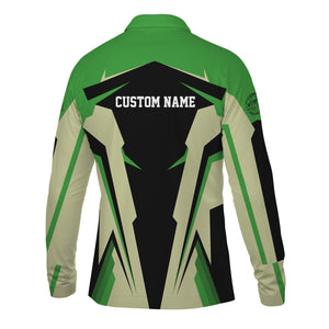 Railspirit Personalized Virginia & Truckee Railroad Long Sleeve Polo Shirt Strong Line Train Long Sleeve Polo Shirt Gift Idea For Train Lover