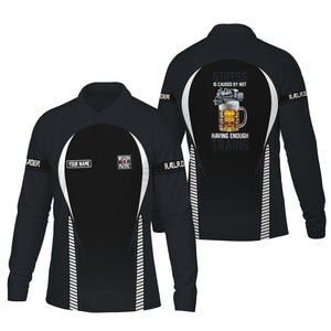 Railspirit Personalized Western Pacific Railroad Long Sleeve Polo Shirt Train Long Sleeve Polo Shirt Gift Idea For Train Lover