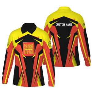 Railspirit Personalized Strasburg Railroad Long Sleeve Polo Shirt Strong Line Train Long Sleeve Polo Shirt Gift Idea For Train Lover