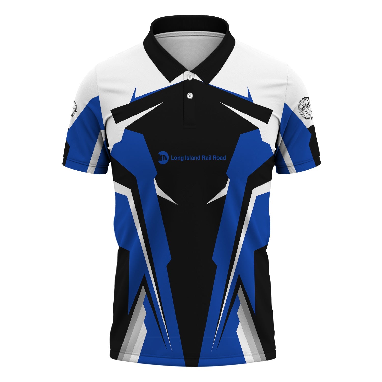 Railspirit Personalized Long Island Railroad Polo Shirt Strong Line Style Train Unisex Shirt All Over Print