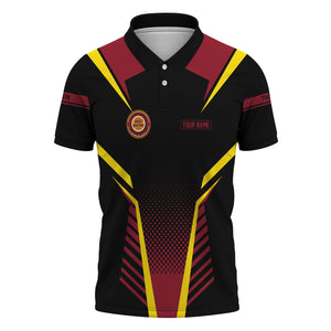 Railspirit Personalized Chicago Great Western Railroad Polo Shirt Unisex Train Shirt All Over Print